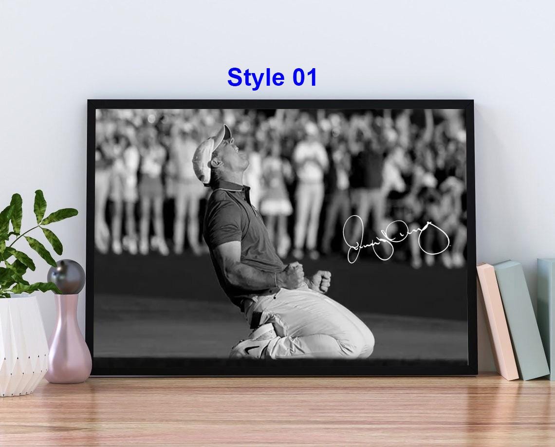 Rory Mcilroy The Masters Tournament 2025 Print Poster