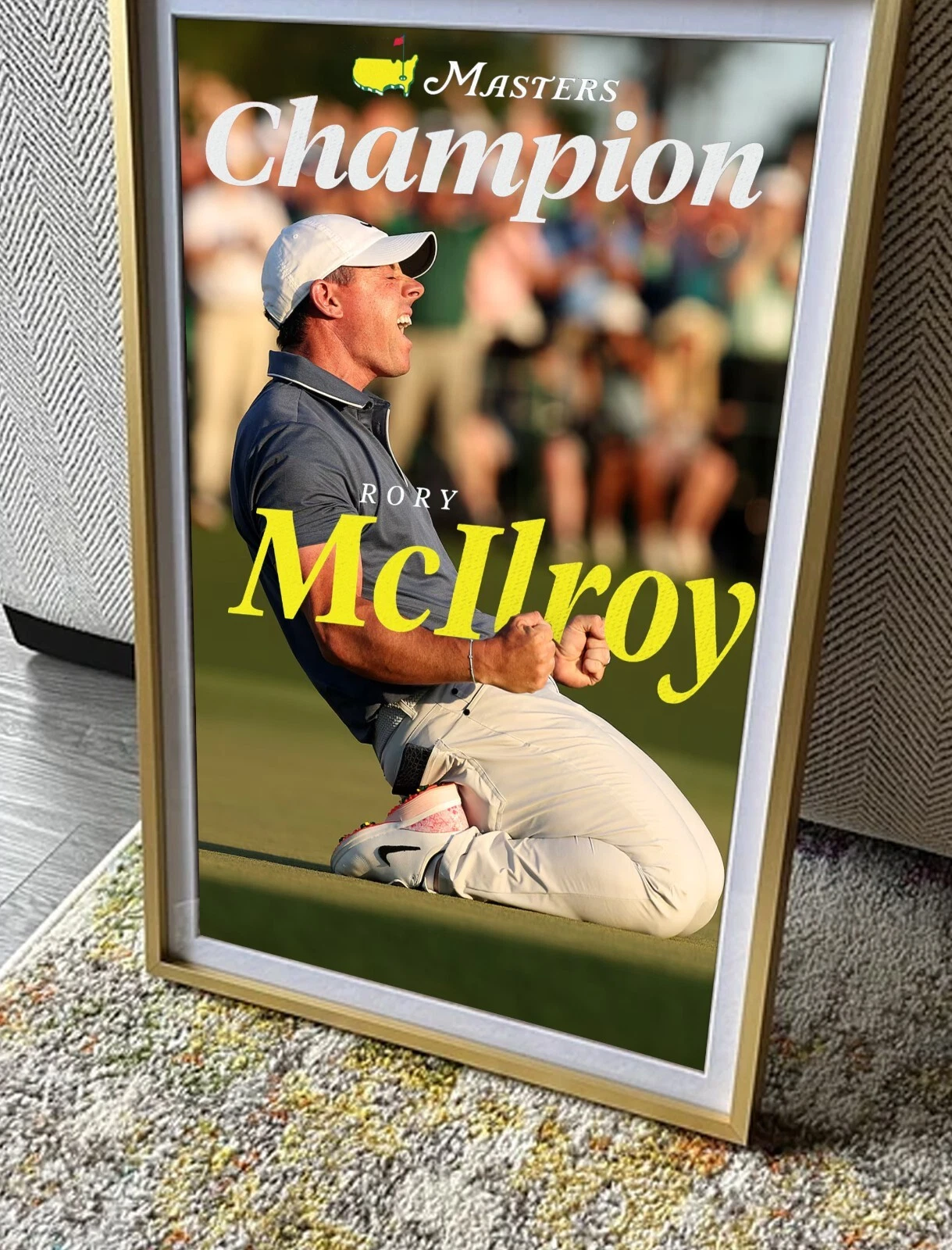 Rory Mcilroy The Masters Tournament 2025 Poster
