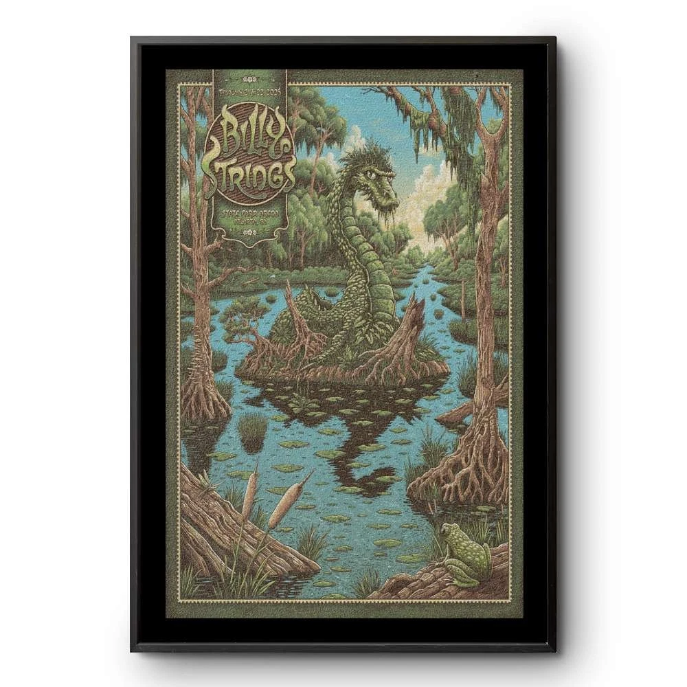 Billy Strings Tour Poster February 21-22 2025 Atlanta Ga