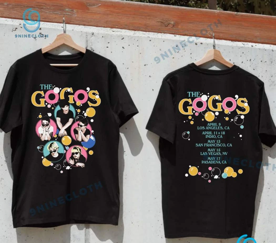 The Go-go’s 2025 Tour Unisex T-shirt