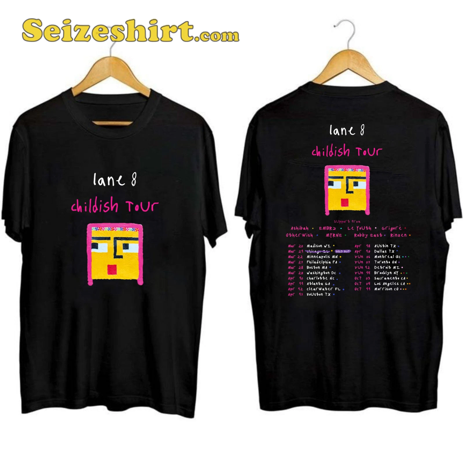 Lane 8 Childish Tour 2025 T-shirt