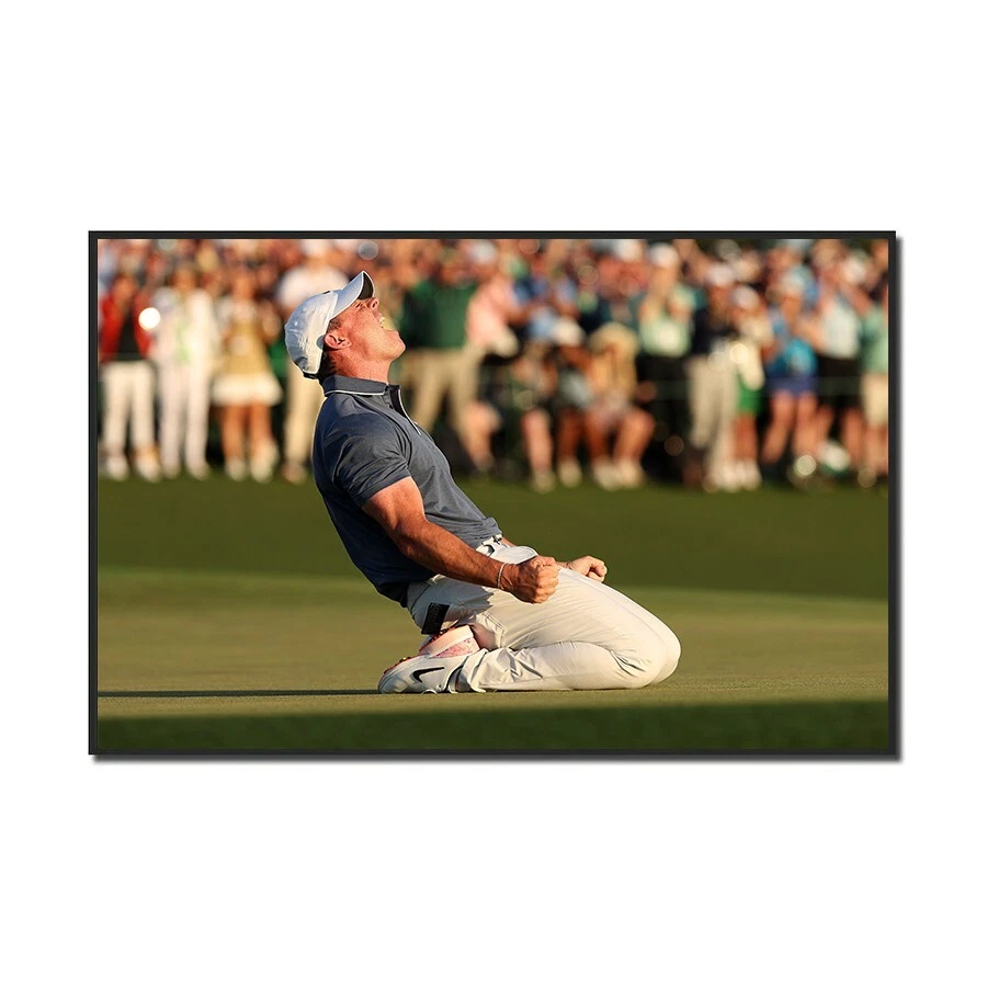 2025 Rory Mcilroy Masters Champion Poster