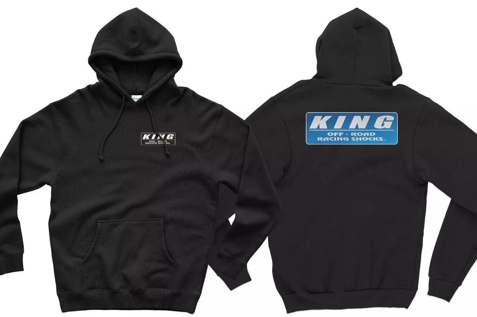 King Off Road Logo Performance Racing Shocks Hoodie