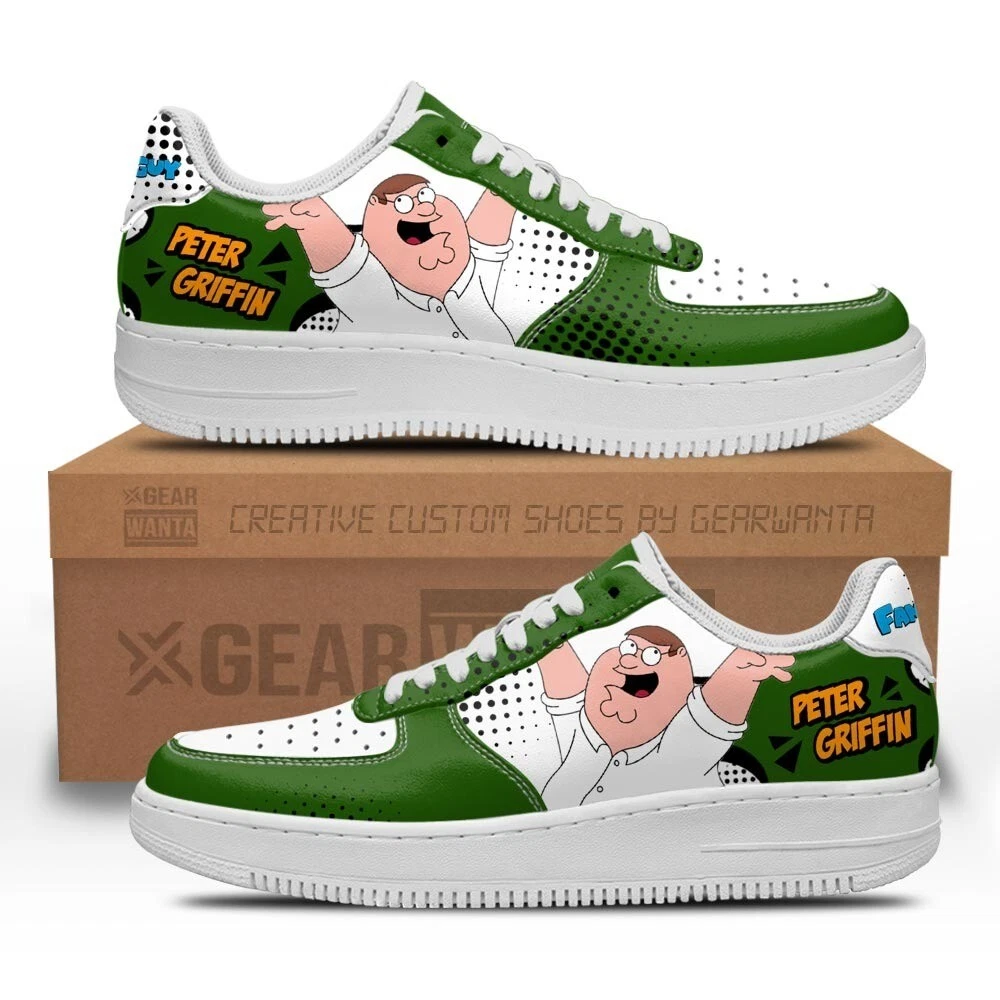 Peter Griffin Family Guy Sneaker Leather Sneaker Men And Women