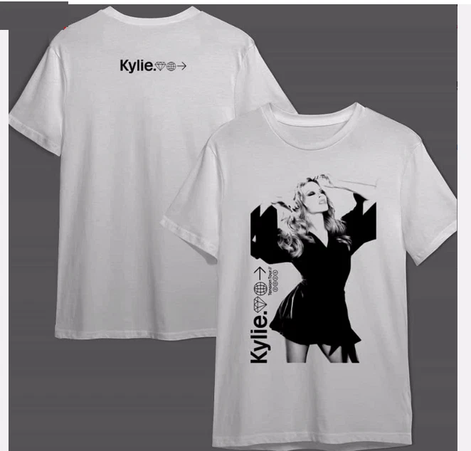 Kylie Minogue The Tension Tour 2025 Photo Tee Merch T-shirt.