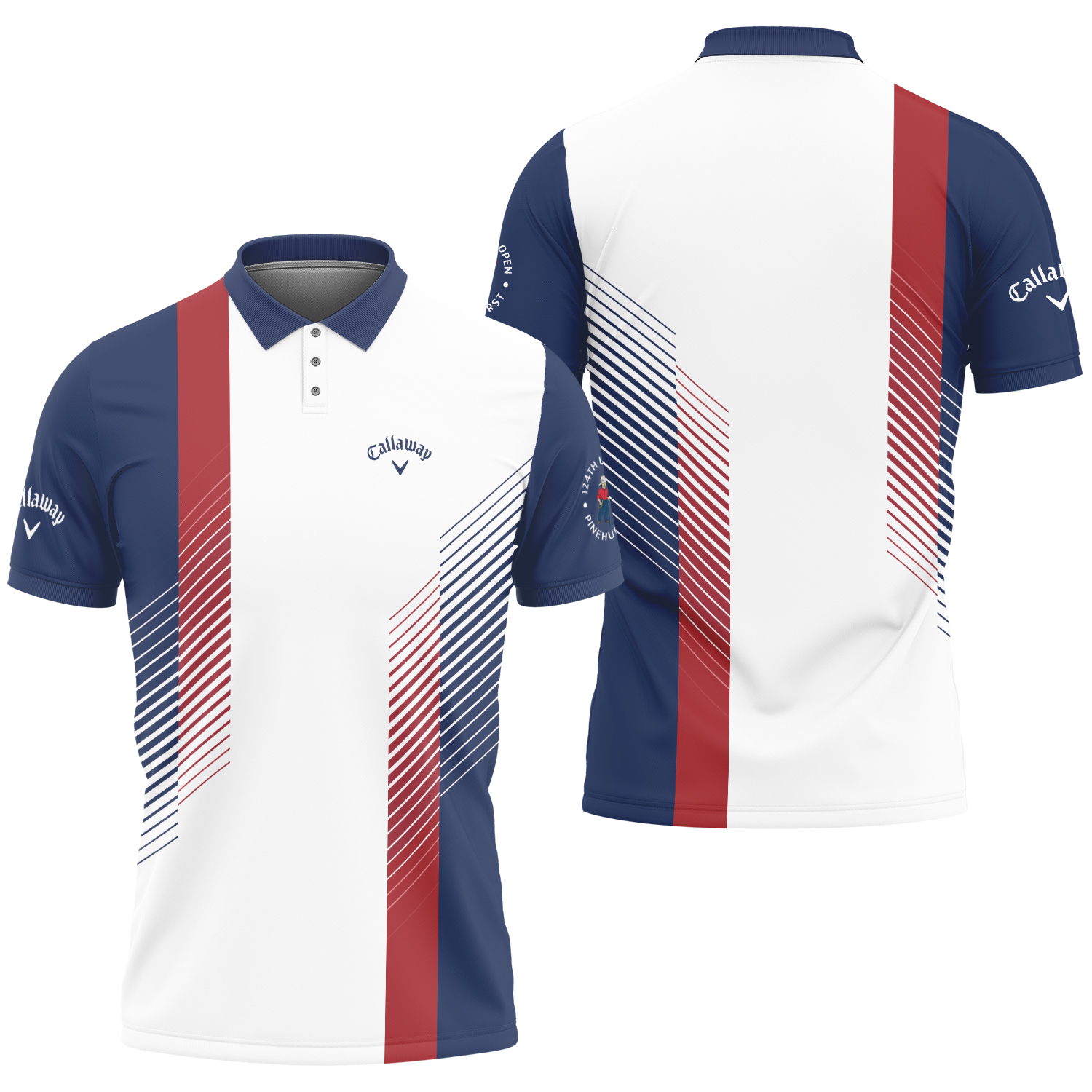 Masters Callaway Golf Polo Shirt 2024 Pga Performance Outdoors Shirt Unisex Fit