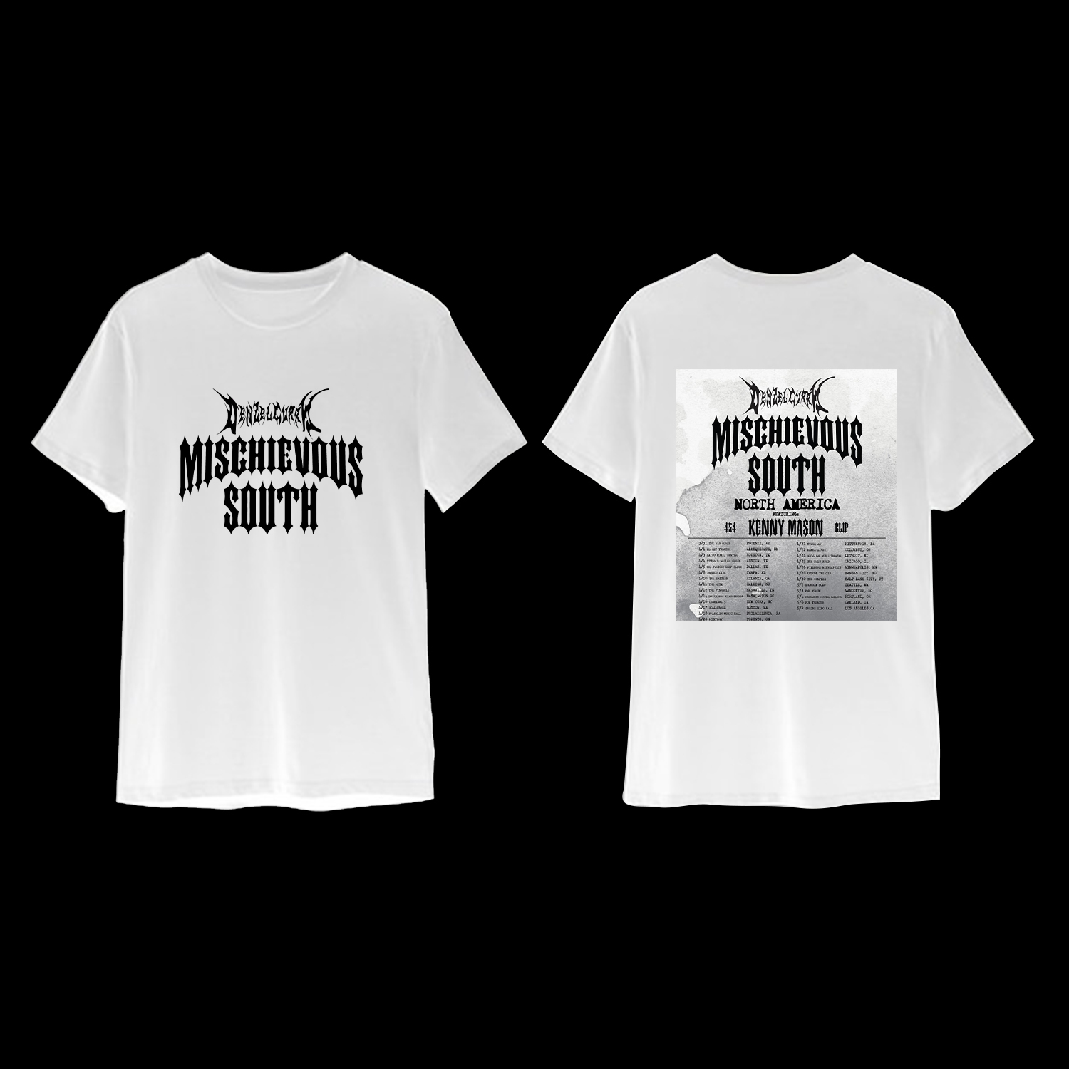Denzel Curry Tour 2025 T-shirt