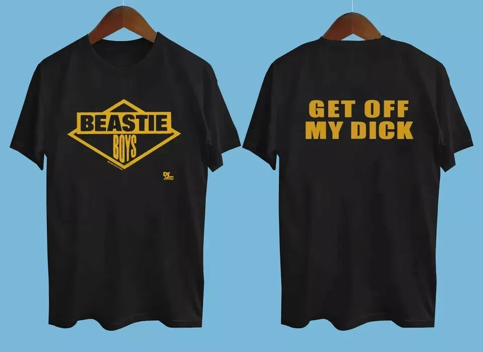 T-shirt 1986 Beastie Boys Get Off, Double Sided T-shirt