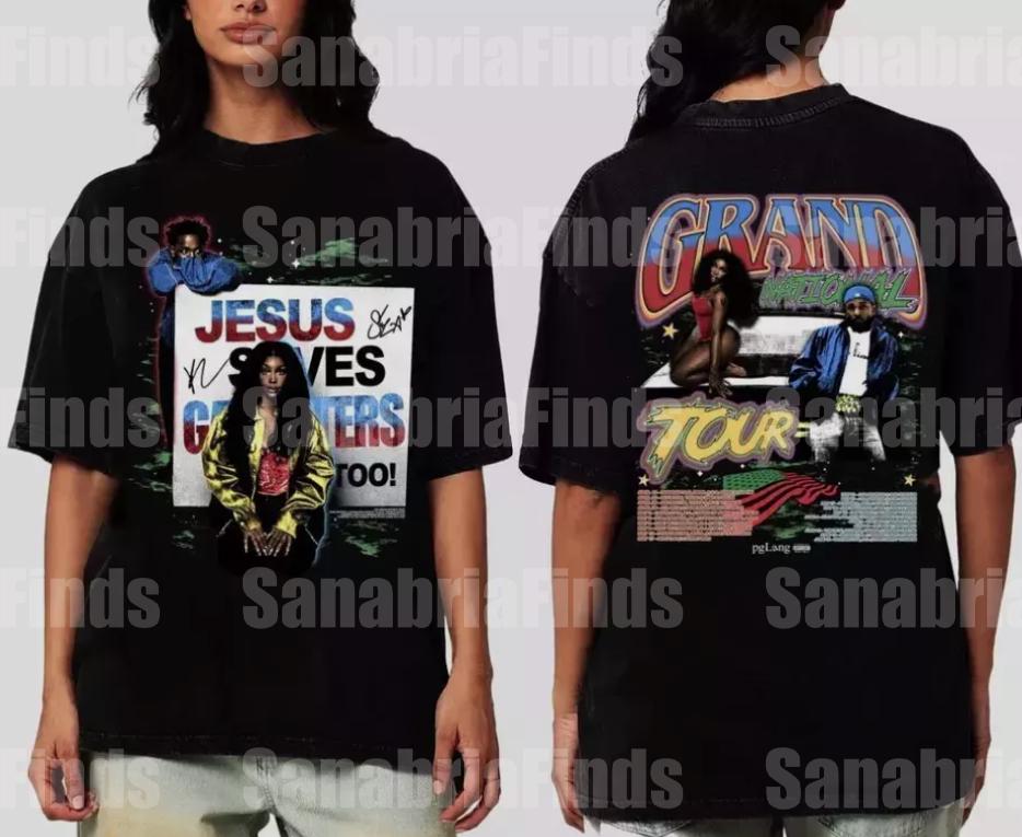 Kendrick And Sza Tour T-shirt, Grand National Tour 2025