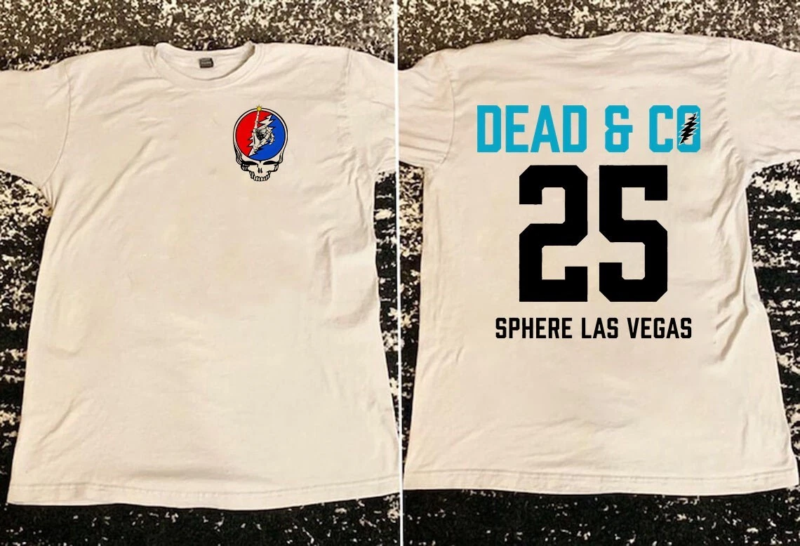 Dead And Company Sphere Las Vegas 2025 Tour Gift Fan Shirt