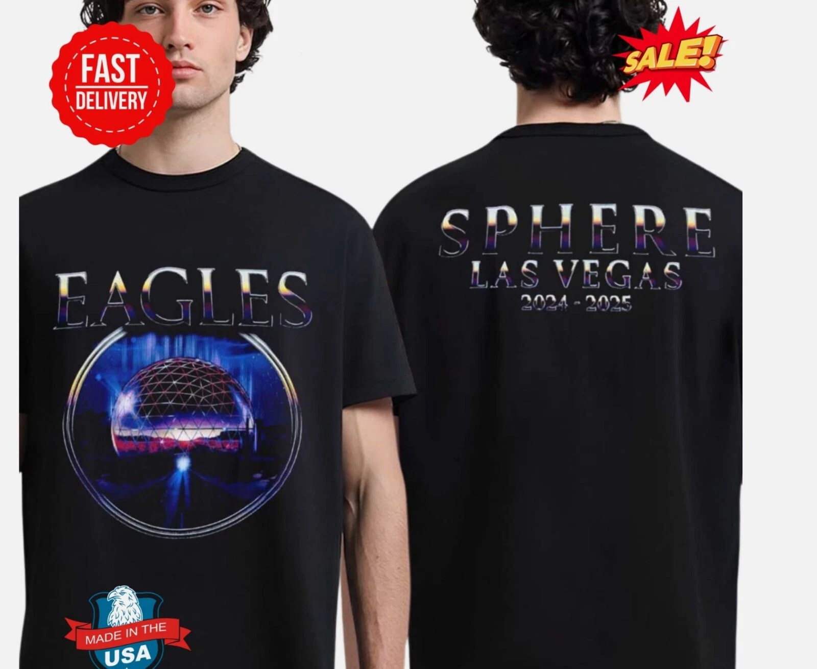 Eagle Live At Sphere Las Vegas 2024 2025 T-shirt