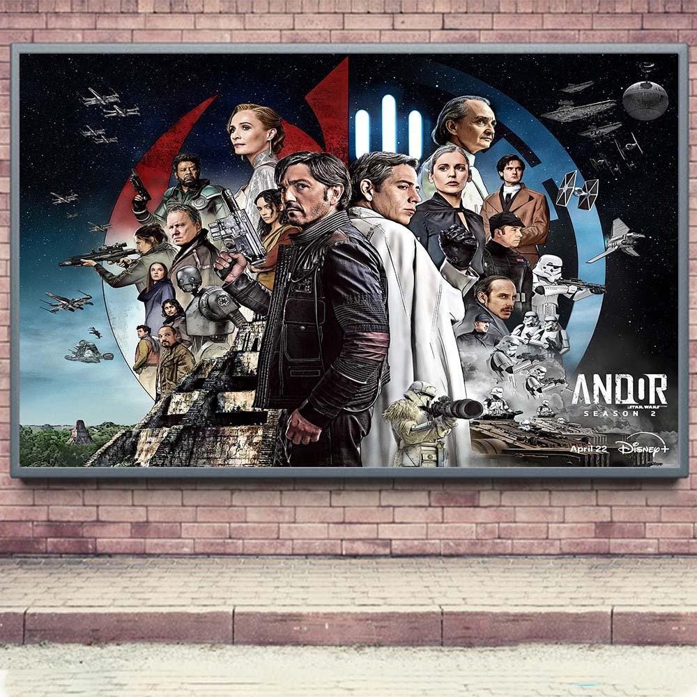 Starw Andor Season 2 New Poster Realeasing On April 22 2025 Home Decor Poster