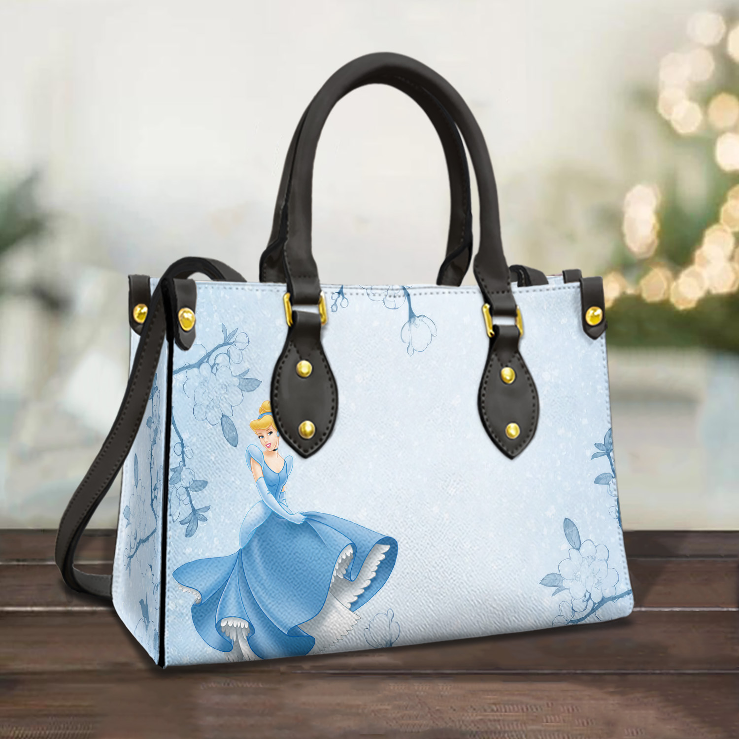 Cinde Princess Leather Handbag, Cinde Cartoon Lovers Gift