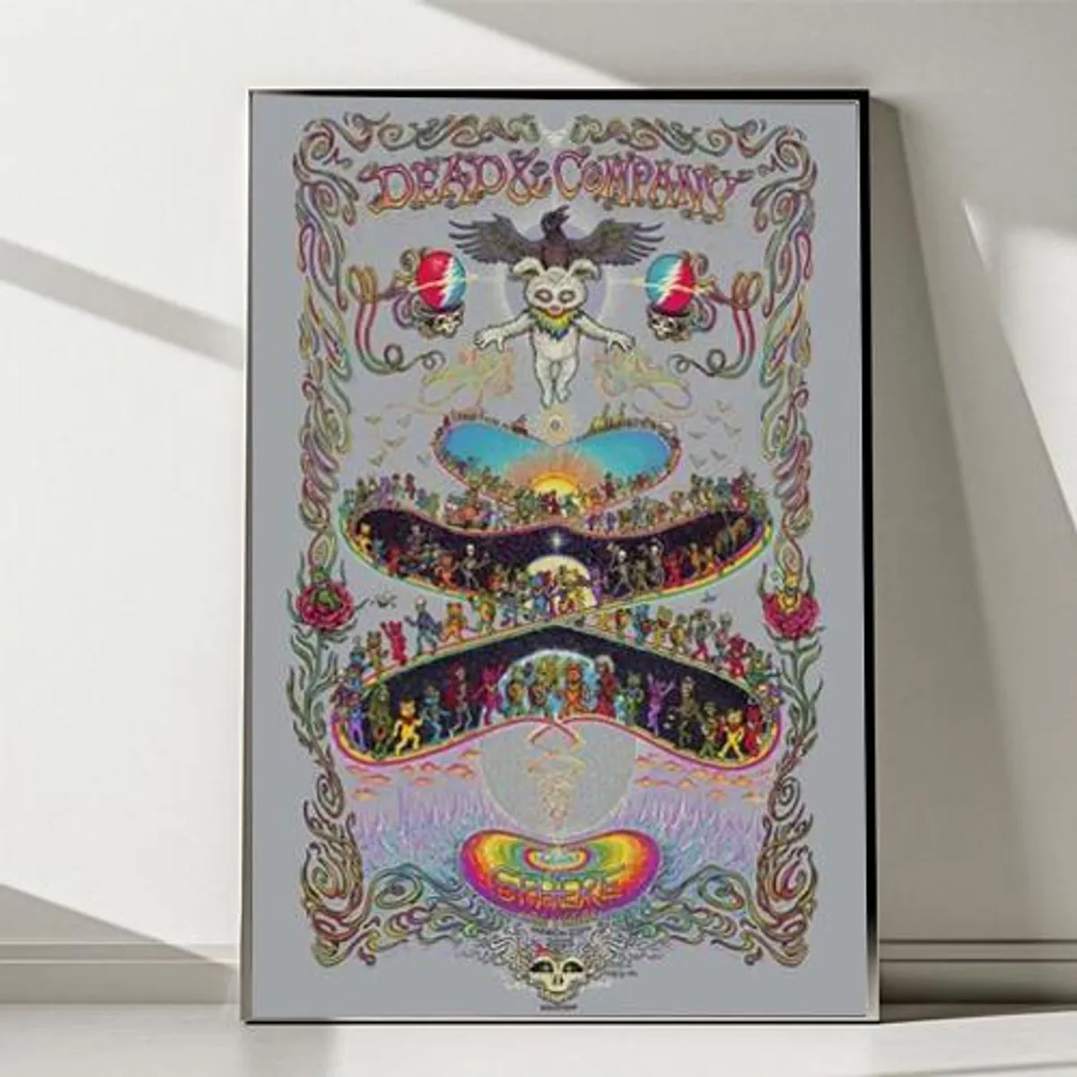 Dead And Company Event Poster Dead Forever In Las Vegas At Sphere On March 20th