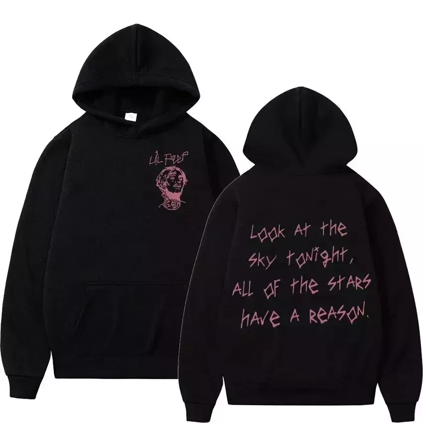 Rapper Lil Peep Tour Concert Hoodie Men's Hip Hop Fashion Pullover