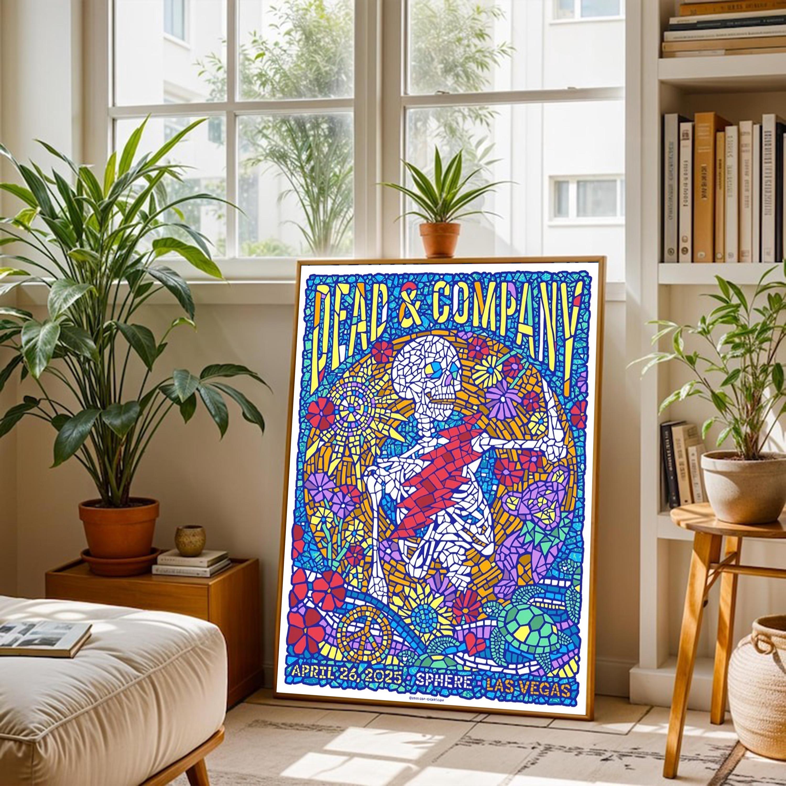 Hot Dead & Company Apr 26 2025 Sphere Las Vegas Nv Poster