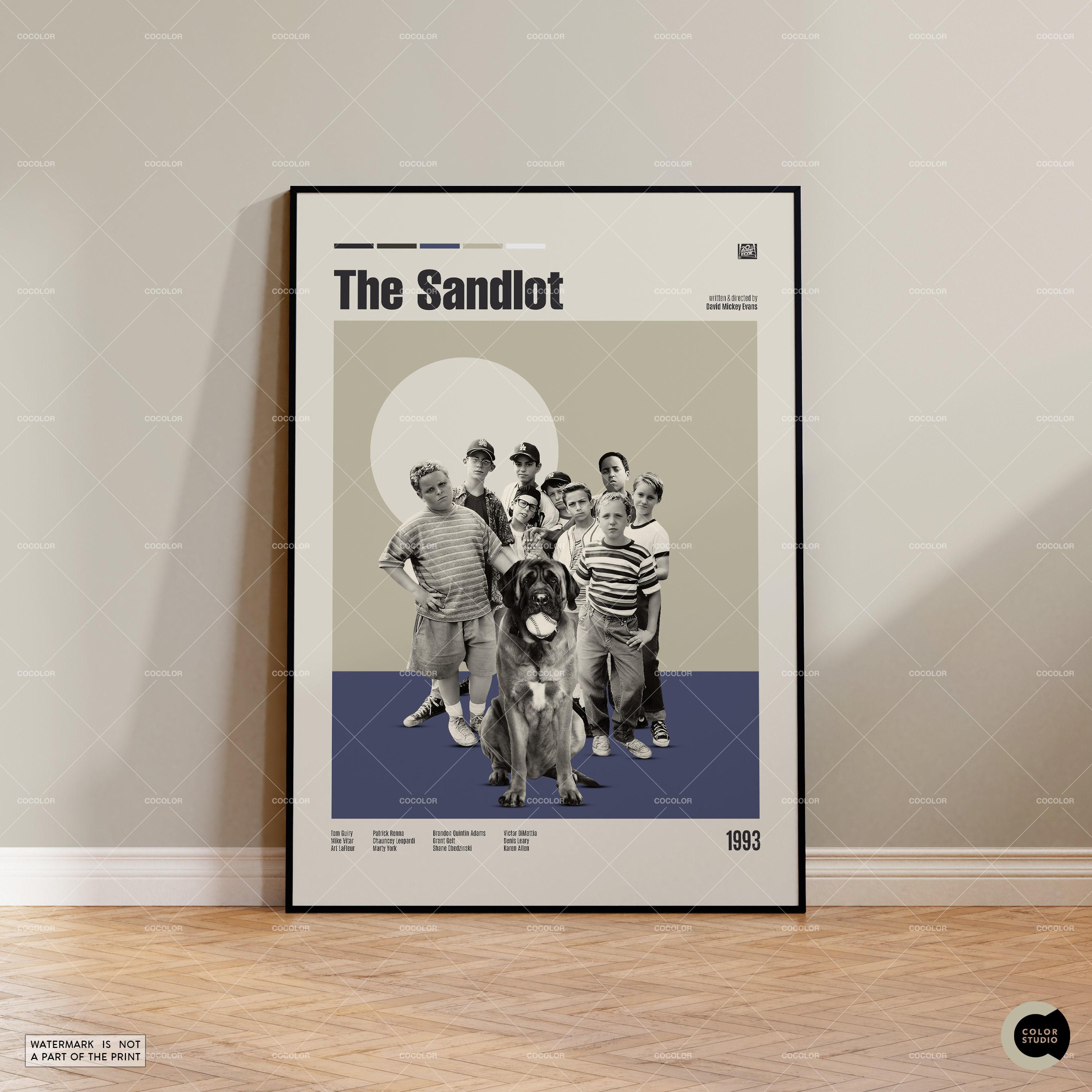 The Sandlot, Retro Movie Poster, Midcentury Modern, Retro Tv Show Poster