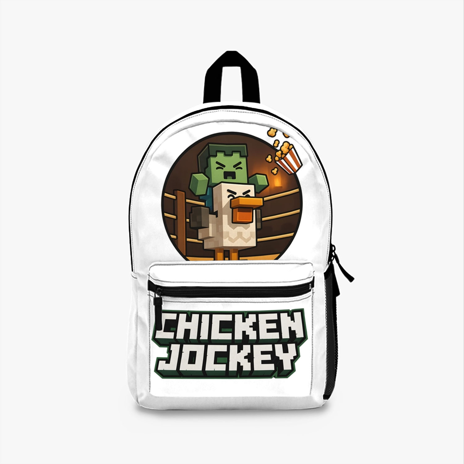 Minecraft Chicken Jockey Backpack