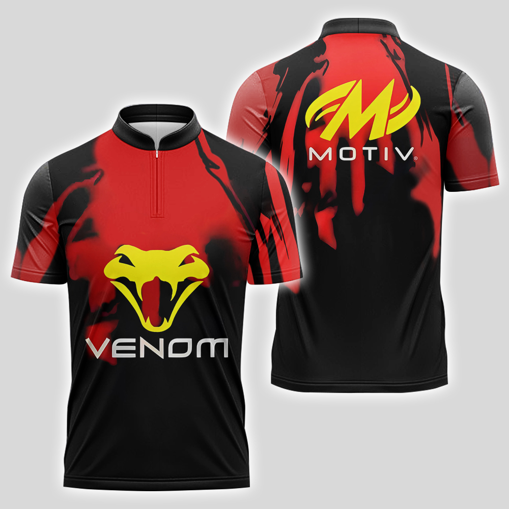 Motiv Lethal Venom Bowling Jersey Sports Outdoors Shirts