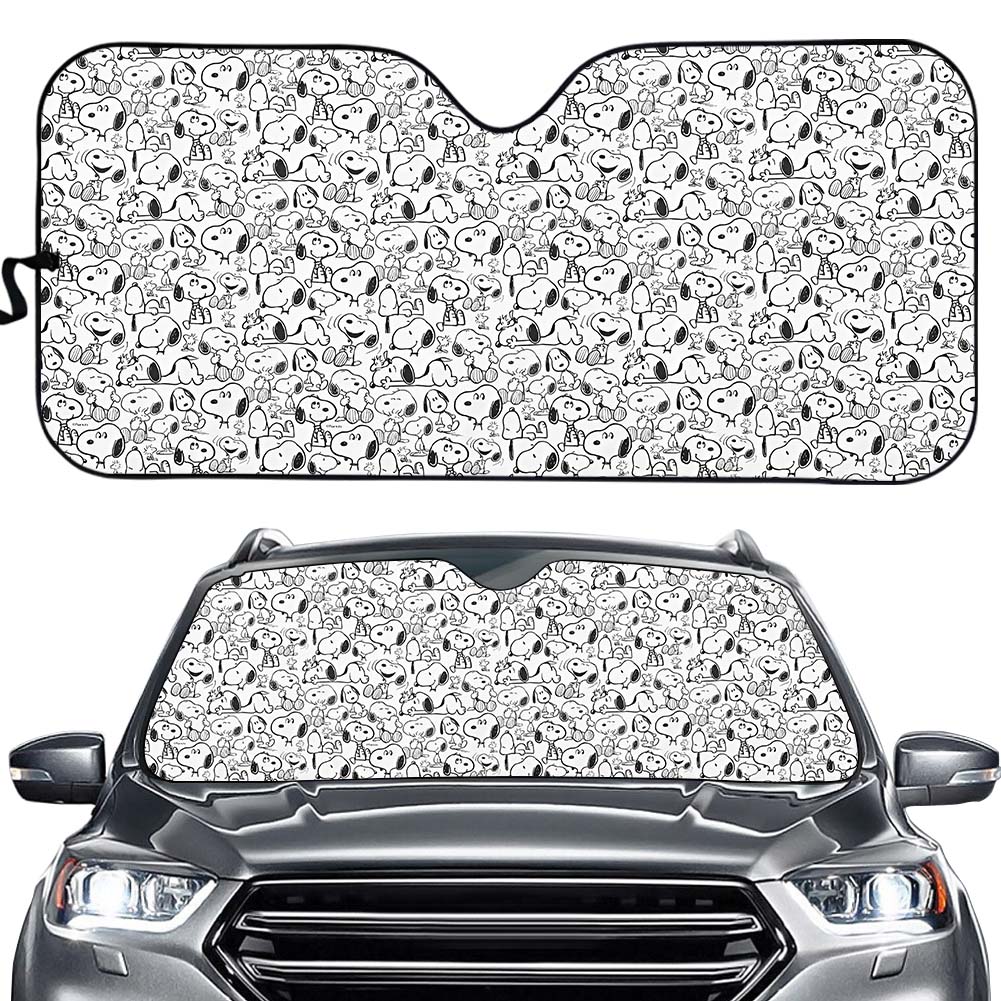 Snoopy Dog Car Sun Shades, Car Accessories Gifts