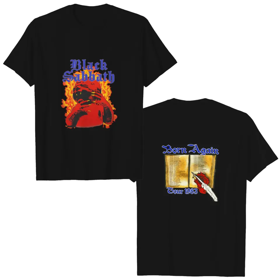 Black Sabbath 1983 Tour Born Again T-shirt