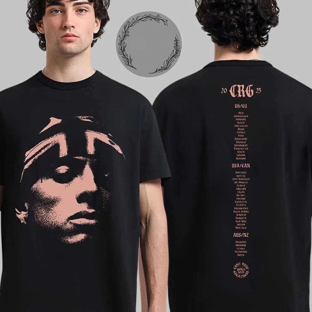 Central Cee Can’t Rush Greatness 2025 World Tour T-shirt