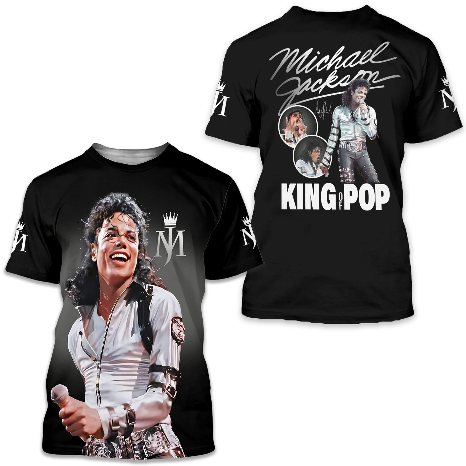 Michael Jackson 3d Shirt