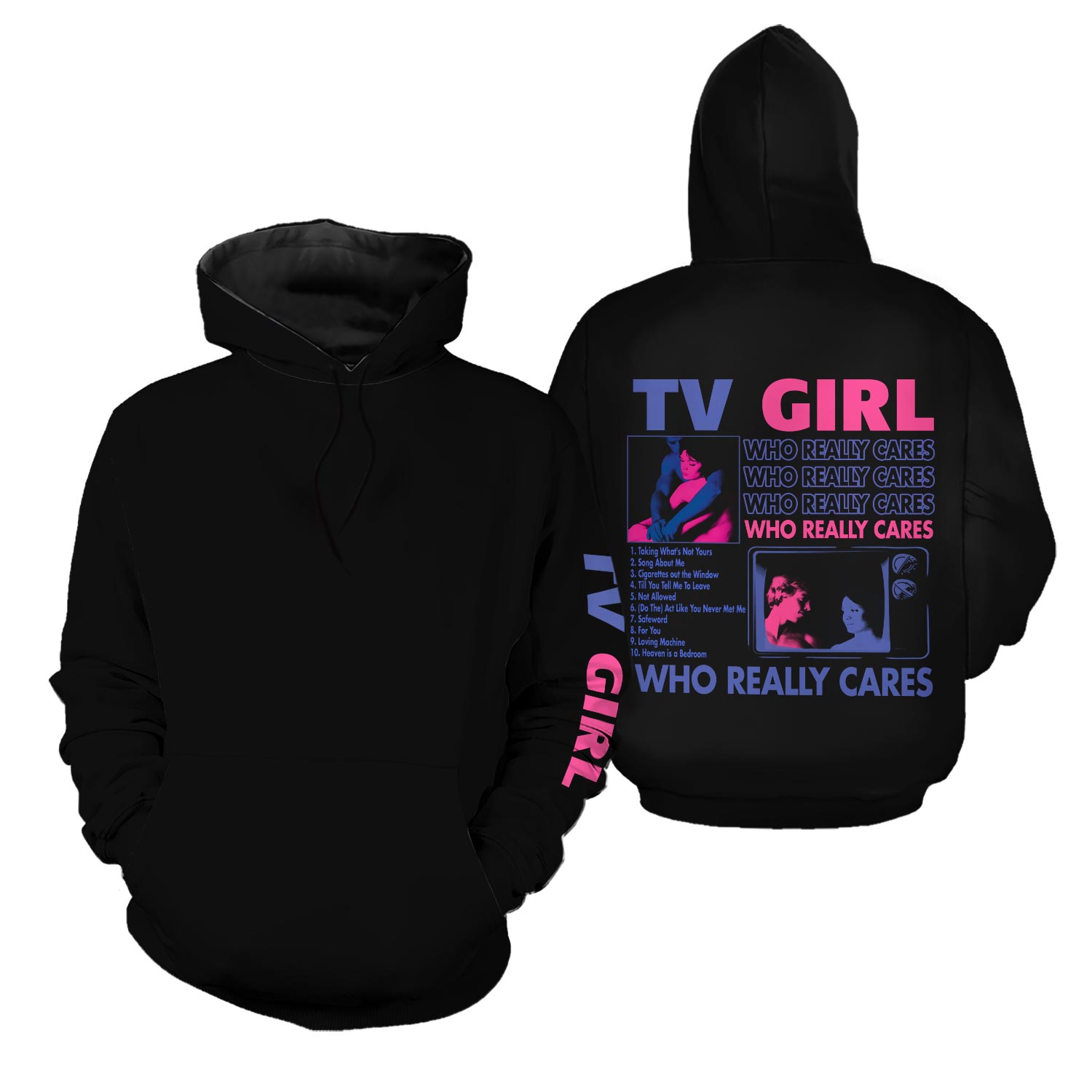 Tv Girl Hoodie - French Exit Hoodie - Who Really Cares