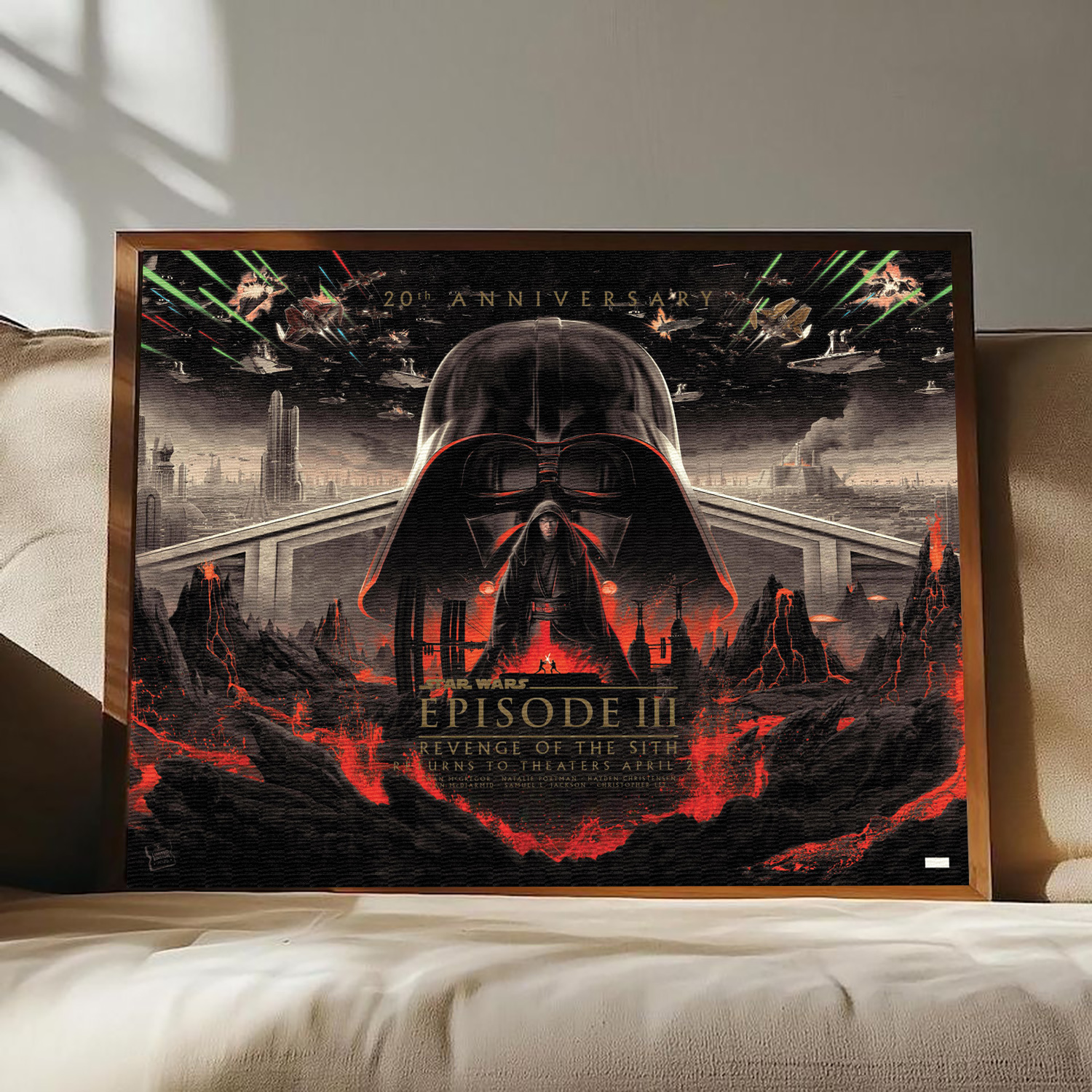 Revenge Of The Sith 20th Anniversary Poster