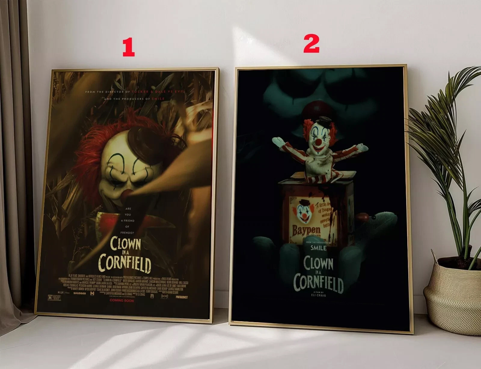 Clown In A Cornfield 2025 Movie Poster,  Gift For Mother's Day, Father's Day