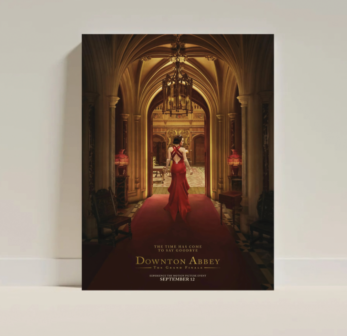 The Grand Finale 2025 Downton Abbey Poster Classic Movie Poster