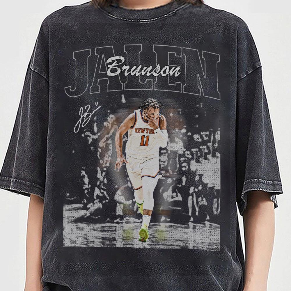 Jalen Brunson Vintage 90s Basketball Shirt