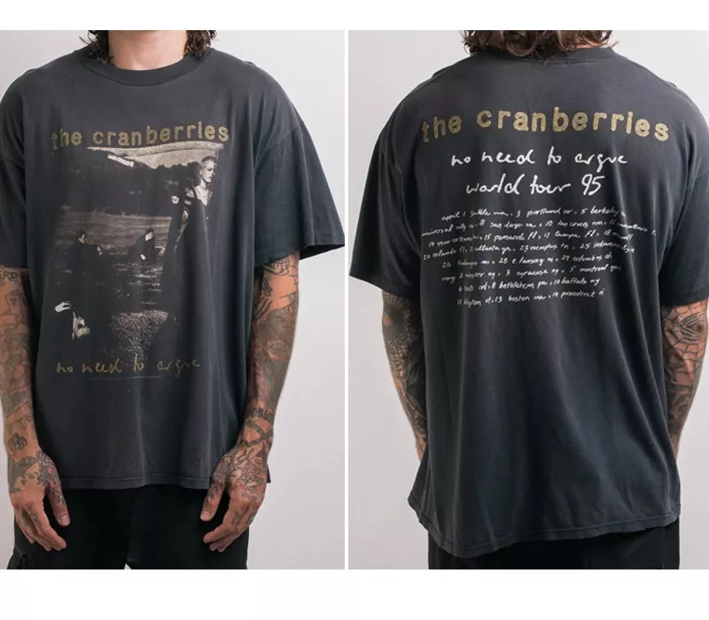 1995 The Cranberries No Need To Argue Tour T-shirt