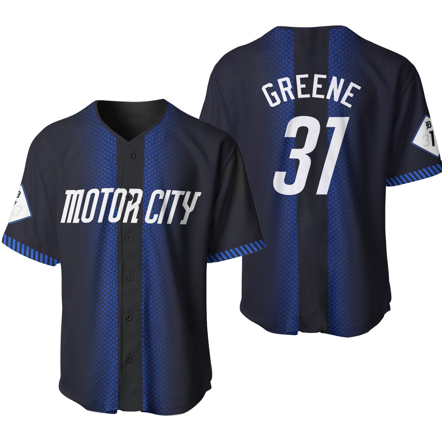Detroit Baseball Tigers City Connect Customized Baseball Jersey