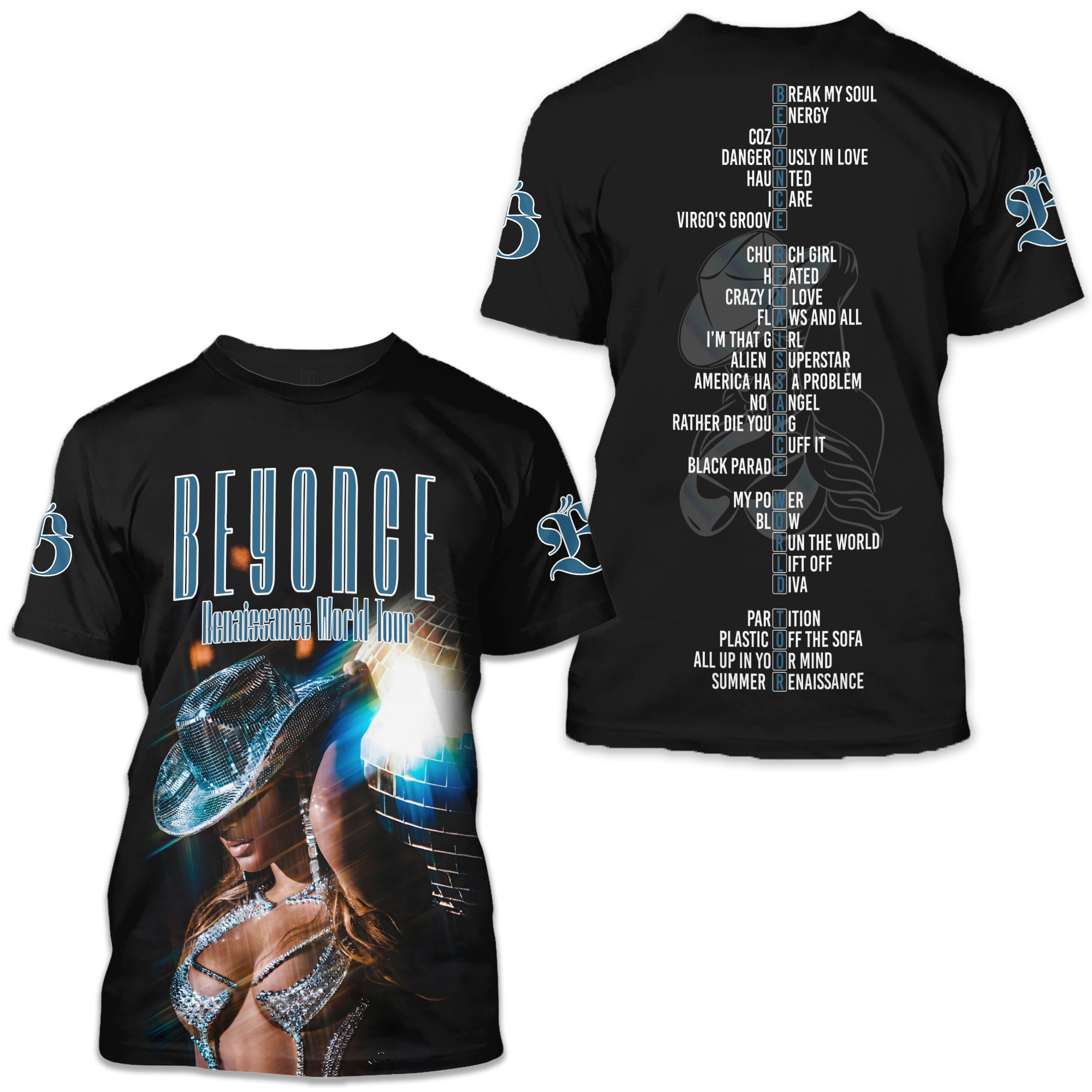 Unisex 3d Beyonce Shirt Beyonce Singer Shirt For Men And Women Aop T-shirt Gift