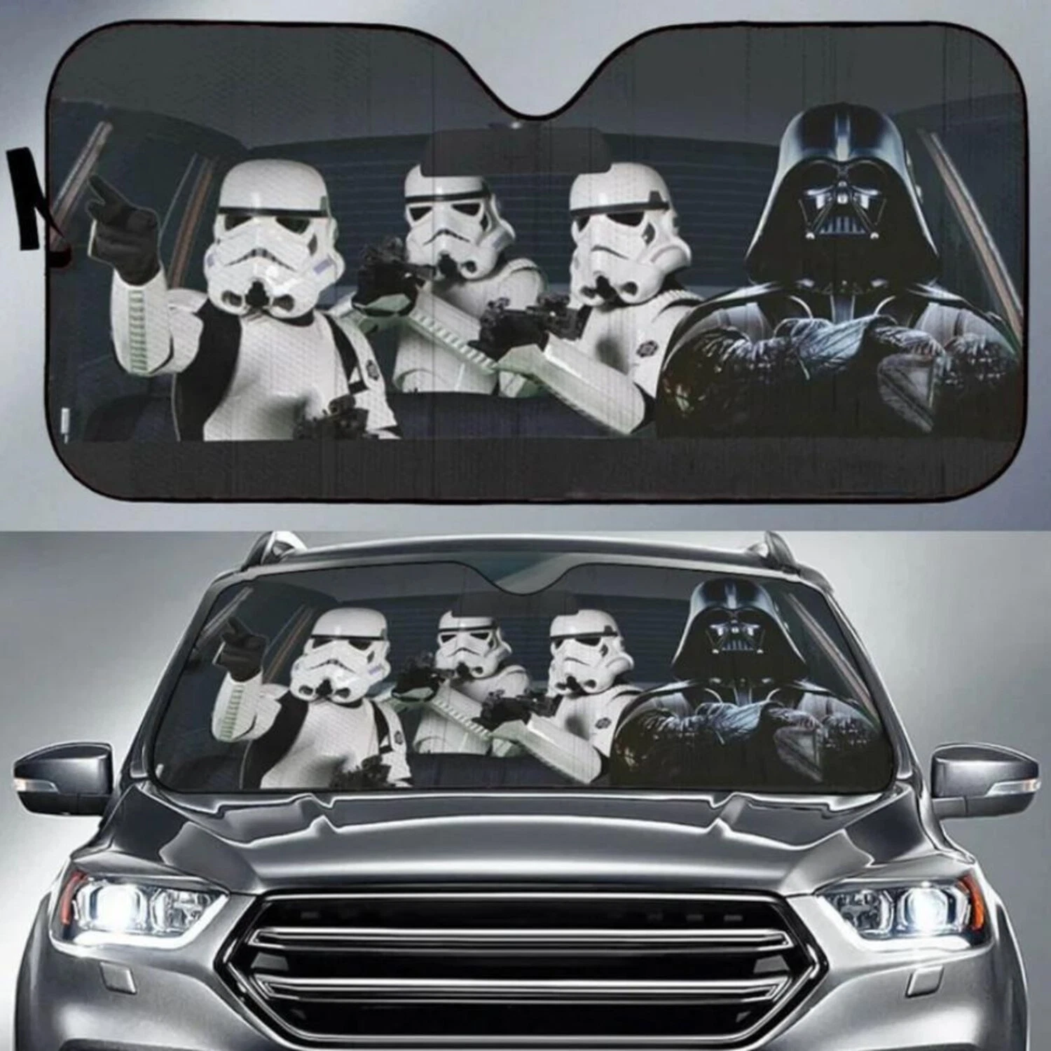 Starr Warss Auto Car Sun Shade Auto Accessories, Movie Car Sunshade