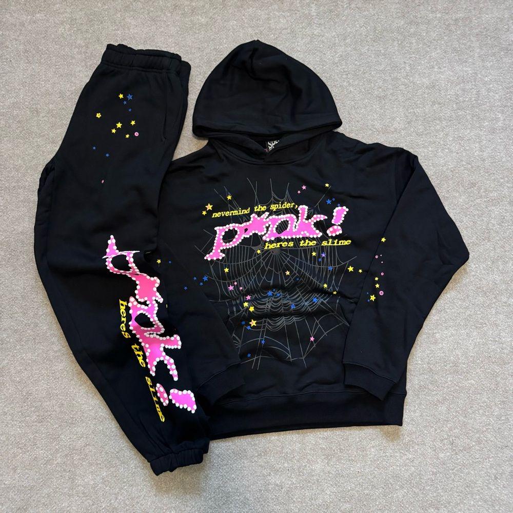 Spider Young Thug Sp5der Hoodie And Jogger Set