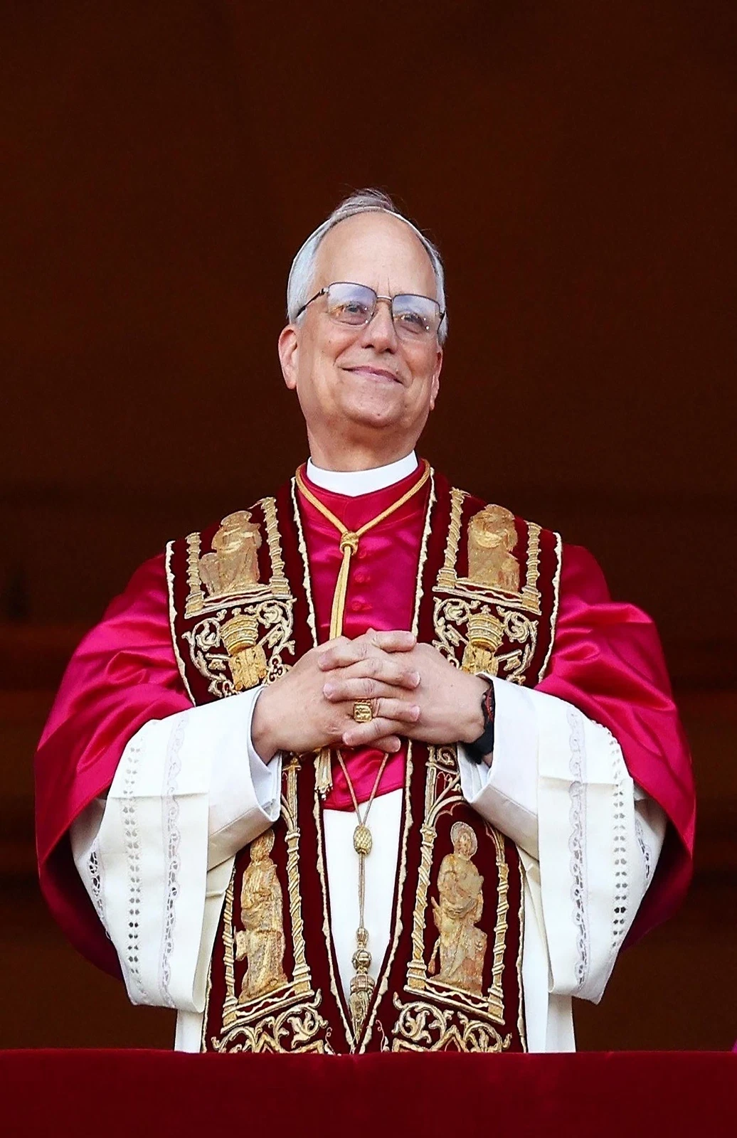 The New Pope Leo Xiv American Cardinal Robert Francis Prevost Poster