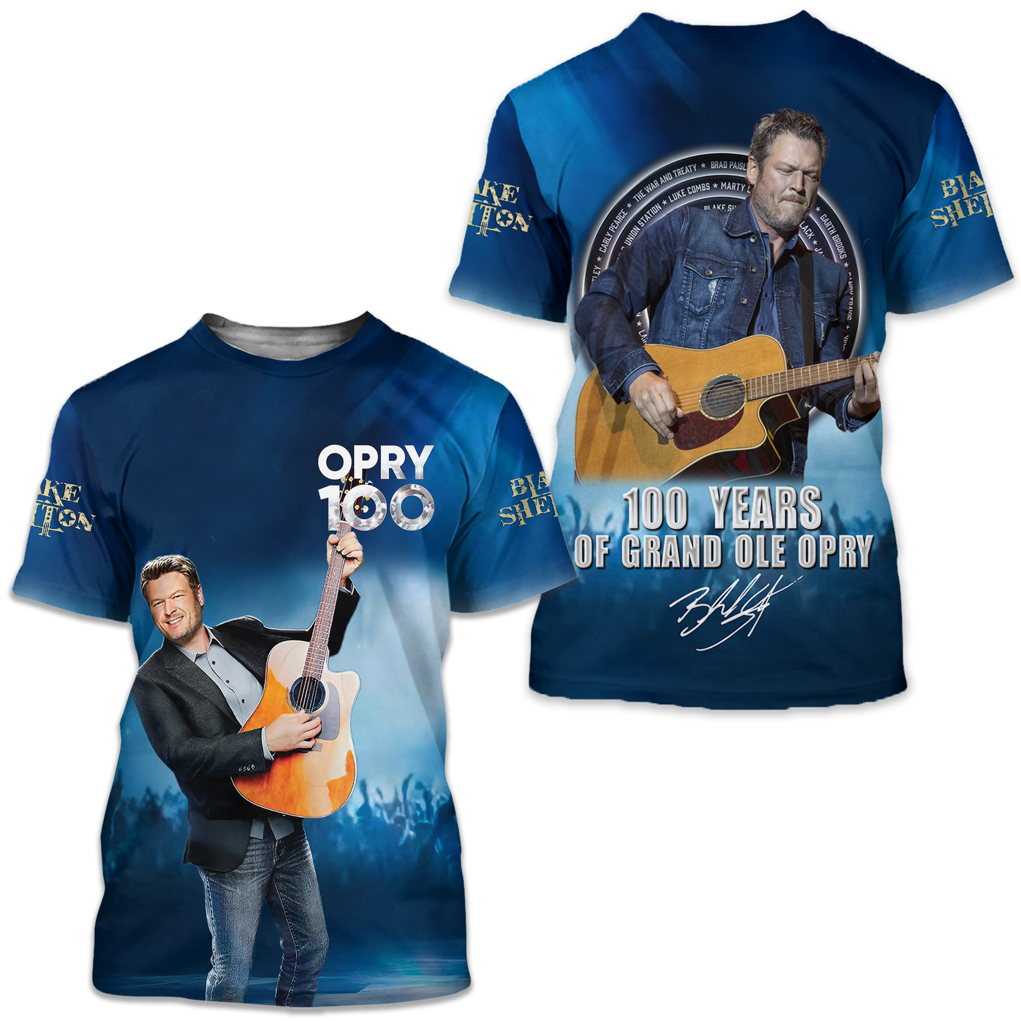 Blake She Lton 100 Years Grand Ole Opry Shirt