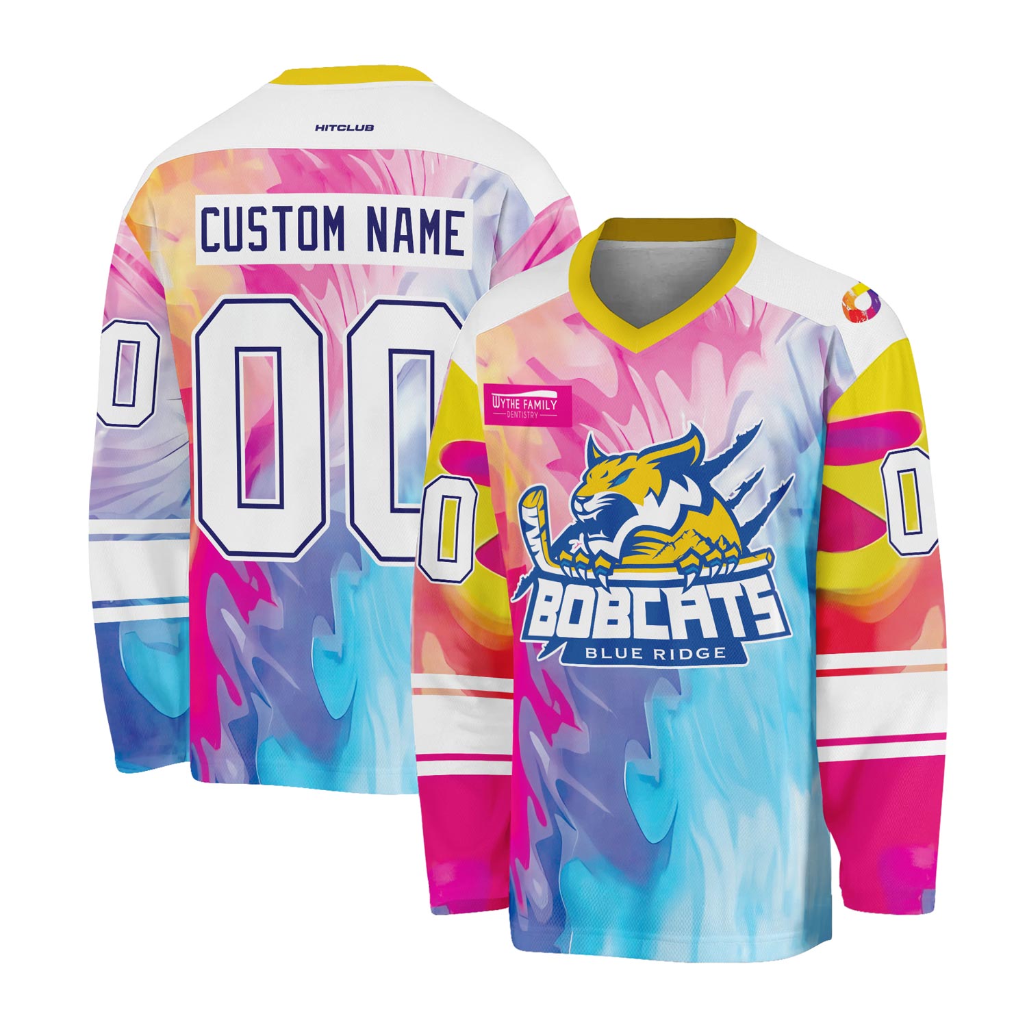 Personalized Blue Ridge Bobcats Autism Awareness Night Special Hockey Shirt G