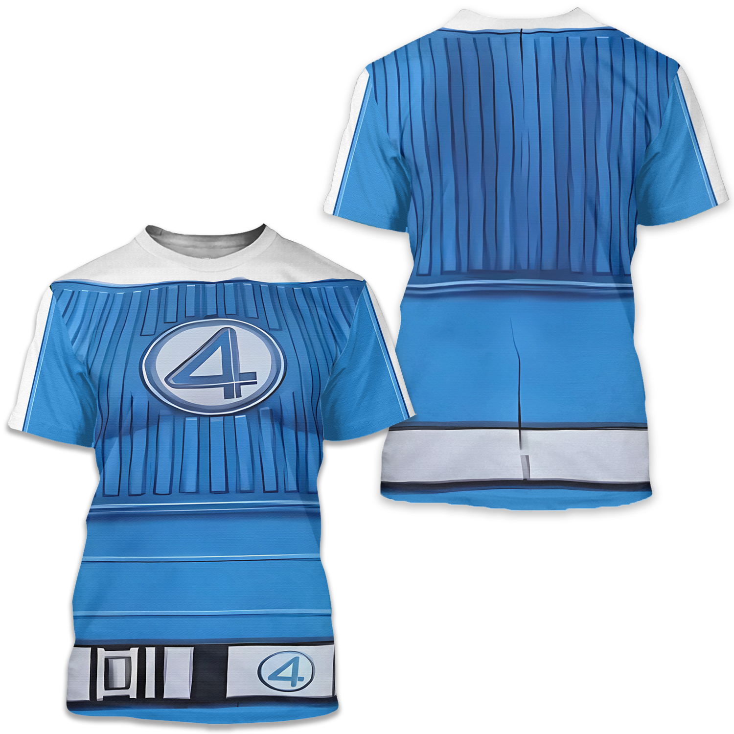 Ben Grimm ,the Thing Cosplay Costume ,the Fantastic Four 3d T-shirt