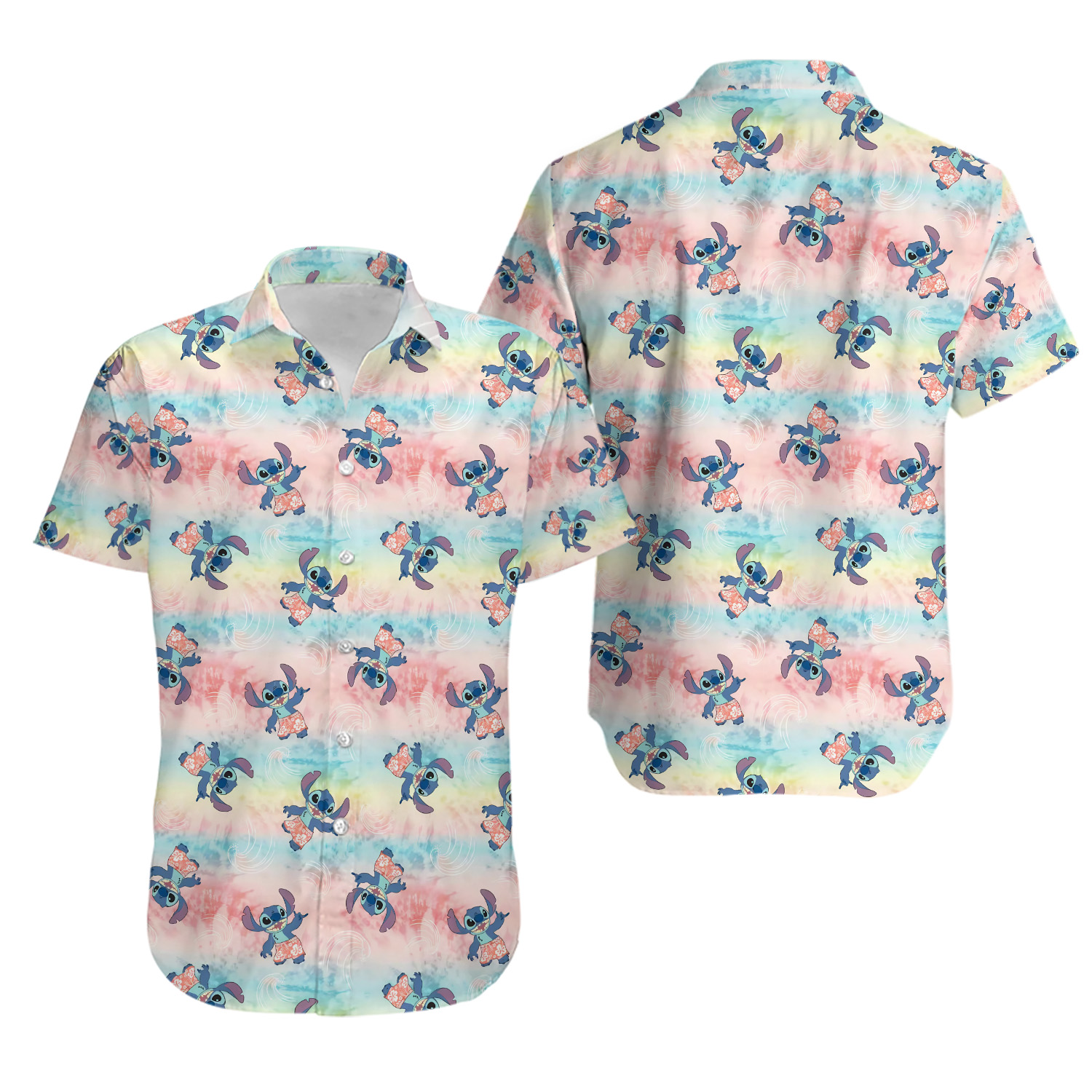 Retro Stitchh Hawaiian Shirt, Lilo And Stitchh Tropical Shirt