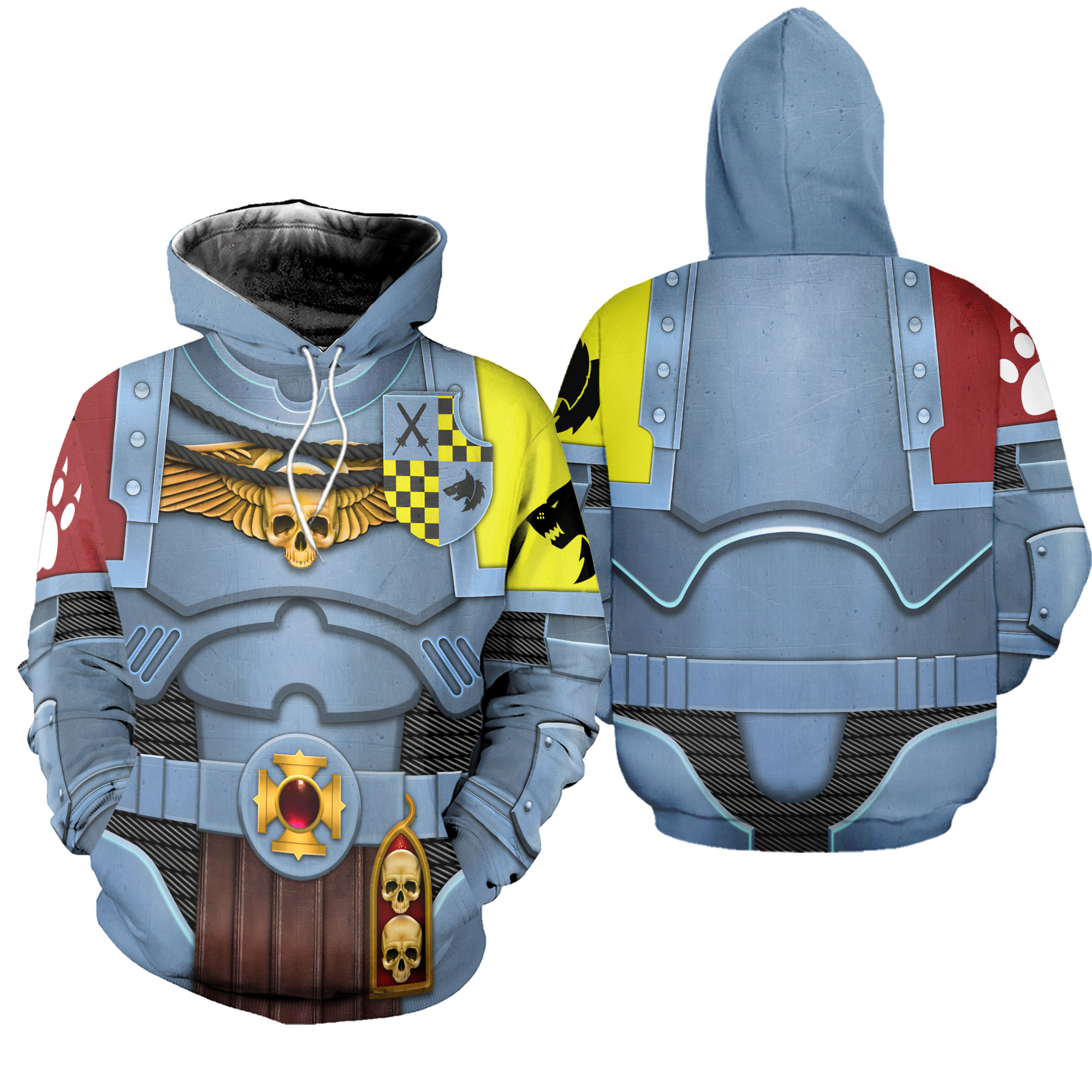 Warhammer Space Wolves Captain - Costume Cosplay Hoodie  Sweatpants
