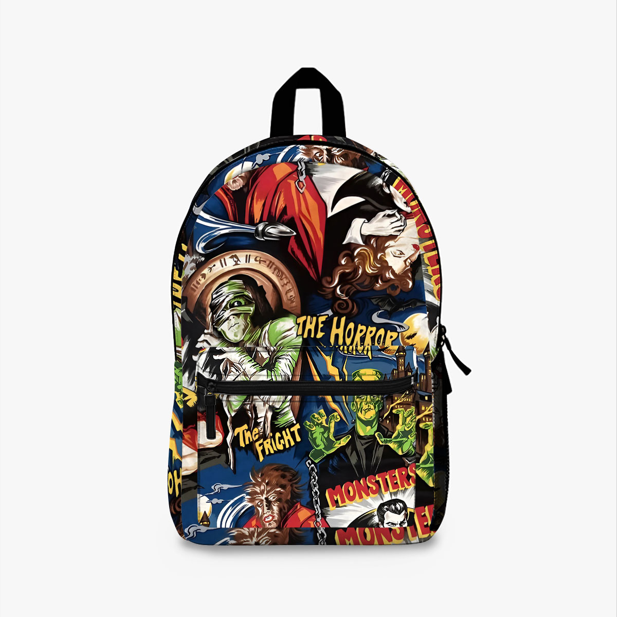 Classic Movie Monsters Backpack. Horror Movie Backpack