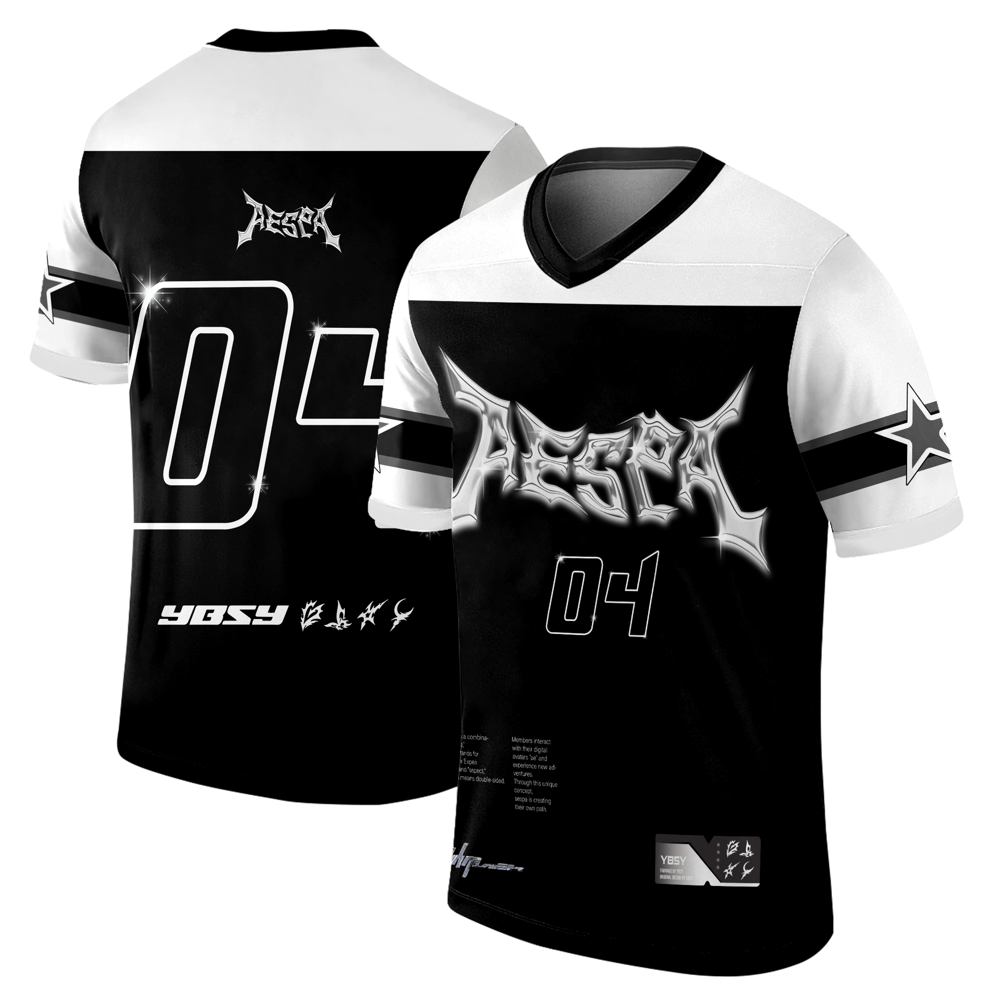 Aespa Football Jersey My Merch Shirt Kpop Concert Outfit