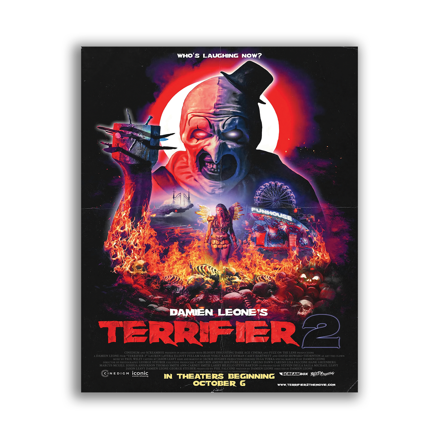 Terrifier 2, Damien Leone, 2022 - Poster