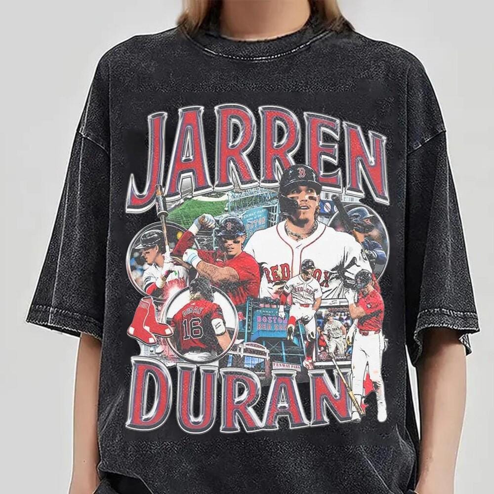 Jarren Duran Bootleg Rap Style Unisex Tshirt, Jarren Duran Tee, Boston Baseball Shirt
