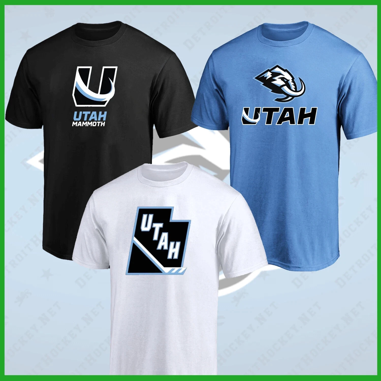 Hockey Team Utah Mammoth 2025 Logo T Shirt