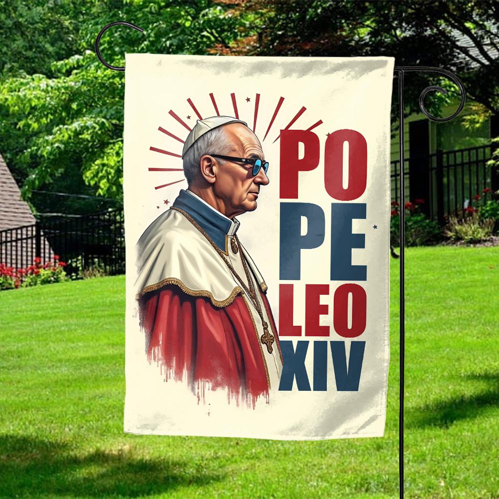 Pope Leo Xiv First American Pope Flag