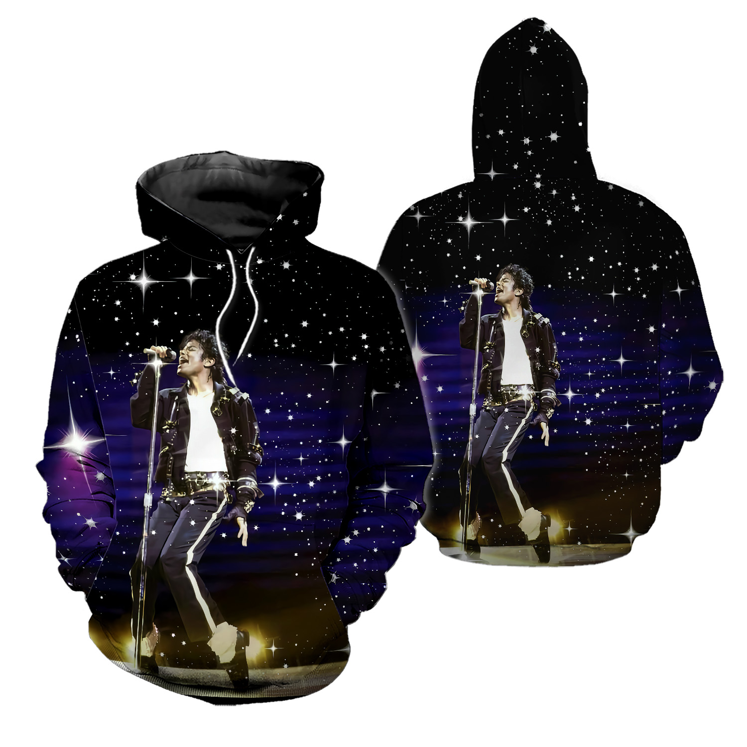 Michael Jackson 3d Full Over Print Hoodie Hoodie 3d - All Printed